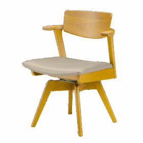 WeDOStyle ダイニングチェア 915・916TA2（ナチュラル色） - 画像 (3)