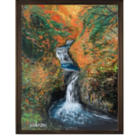 山本 寛 油絵 西沢渓谷1 F6