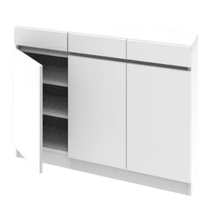 すきまくん カウンター下収納  スペースに合わせて選べる開き戸（T）と引き戸（S）の 2シリーズ （T）引出し＆扉キャビネット＆（S）引戸キャビネット