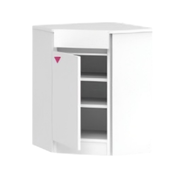 すきまくん カウンター下収納  スペースに合わせて選べる開き戸（T）と引き戸（S）の 2シリーズ （T）＆（S）引出し付きインコーナー