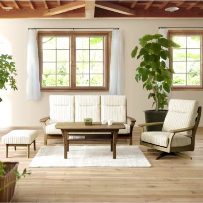 WeDOStyle リビングソファ 風人 流麗な“ 和のエッセンス”　最高峰の座り心地